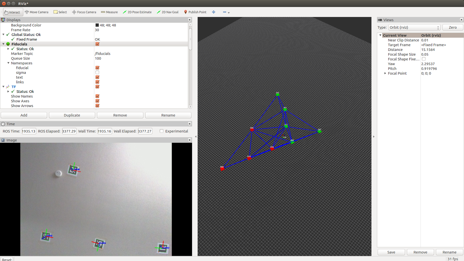 Visualizing with rviz