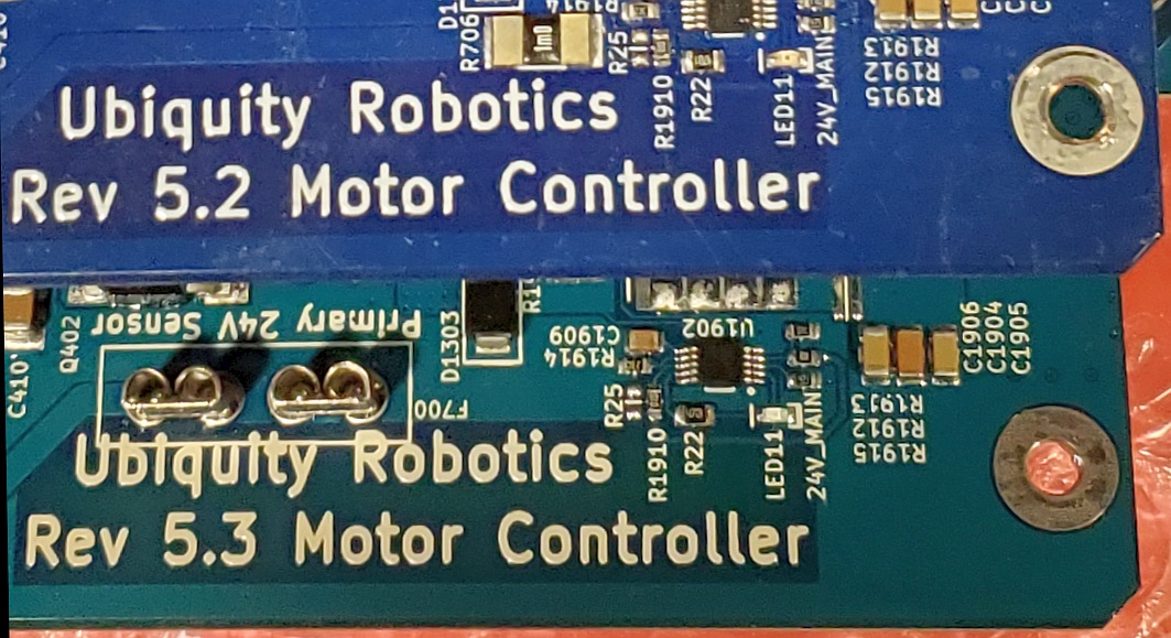 Current MCB Board Revision Markings